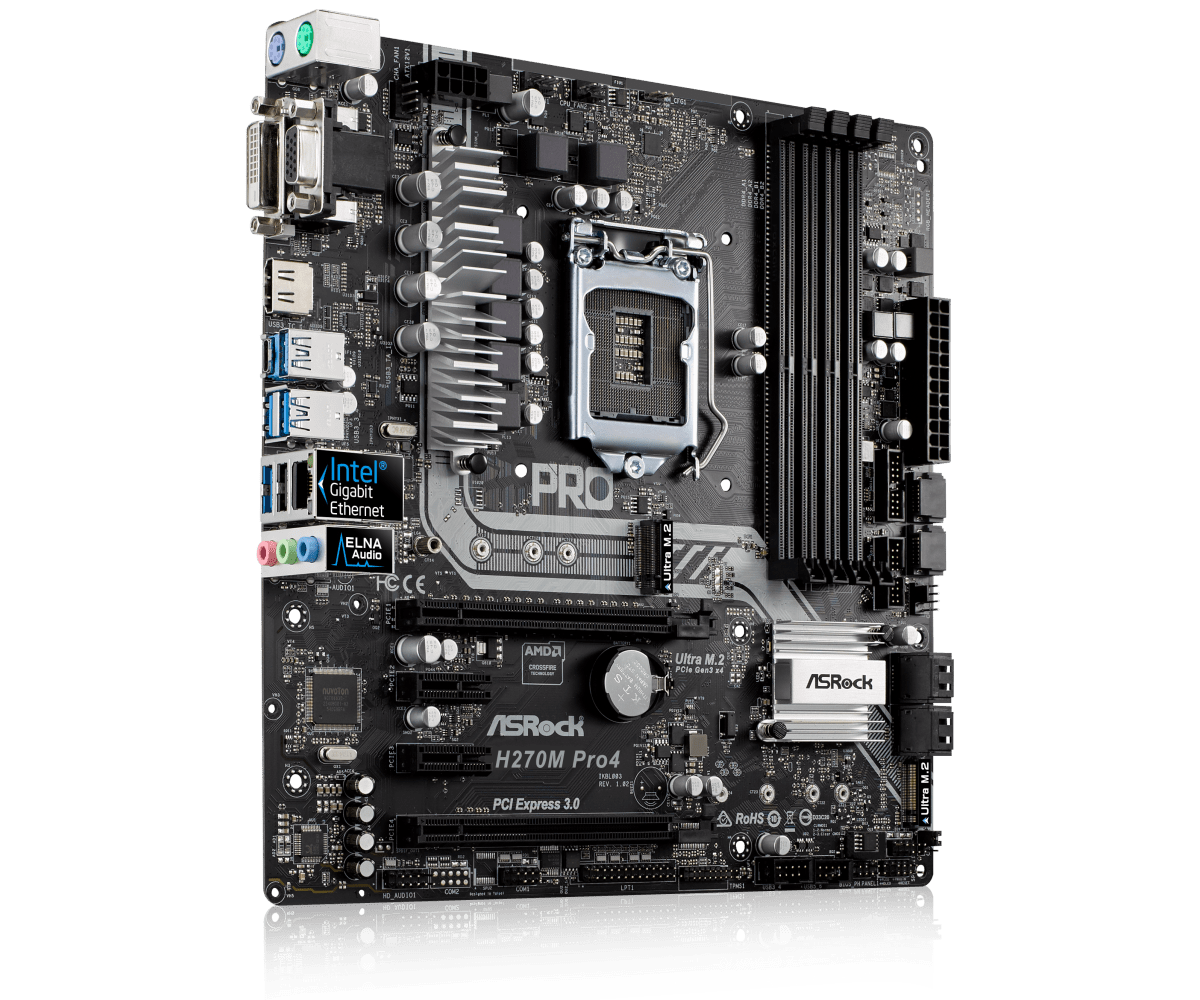 Asrock h270 pro4 обзор